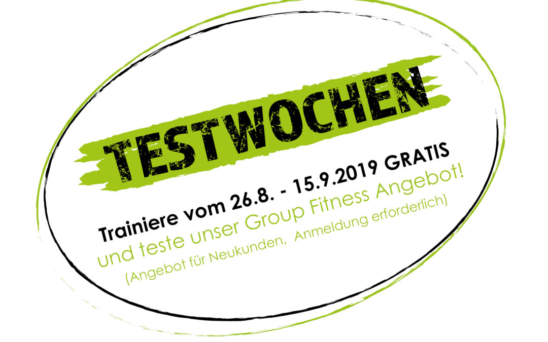 // Testwochen 2019 //